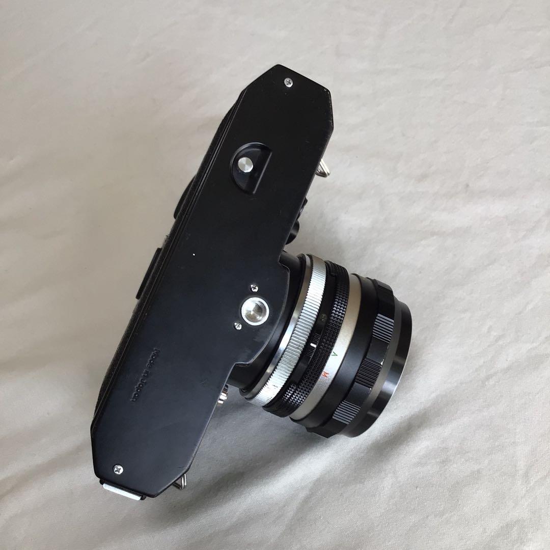 ペトリ黒Petri V6、55mm f1.8美品