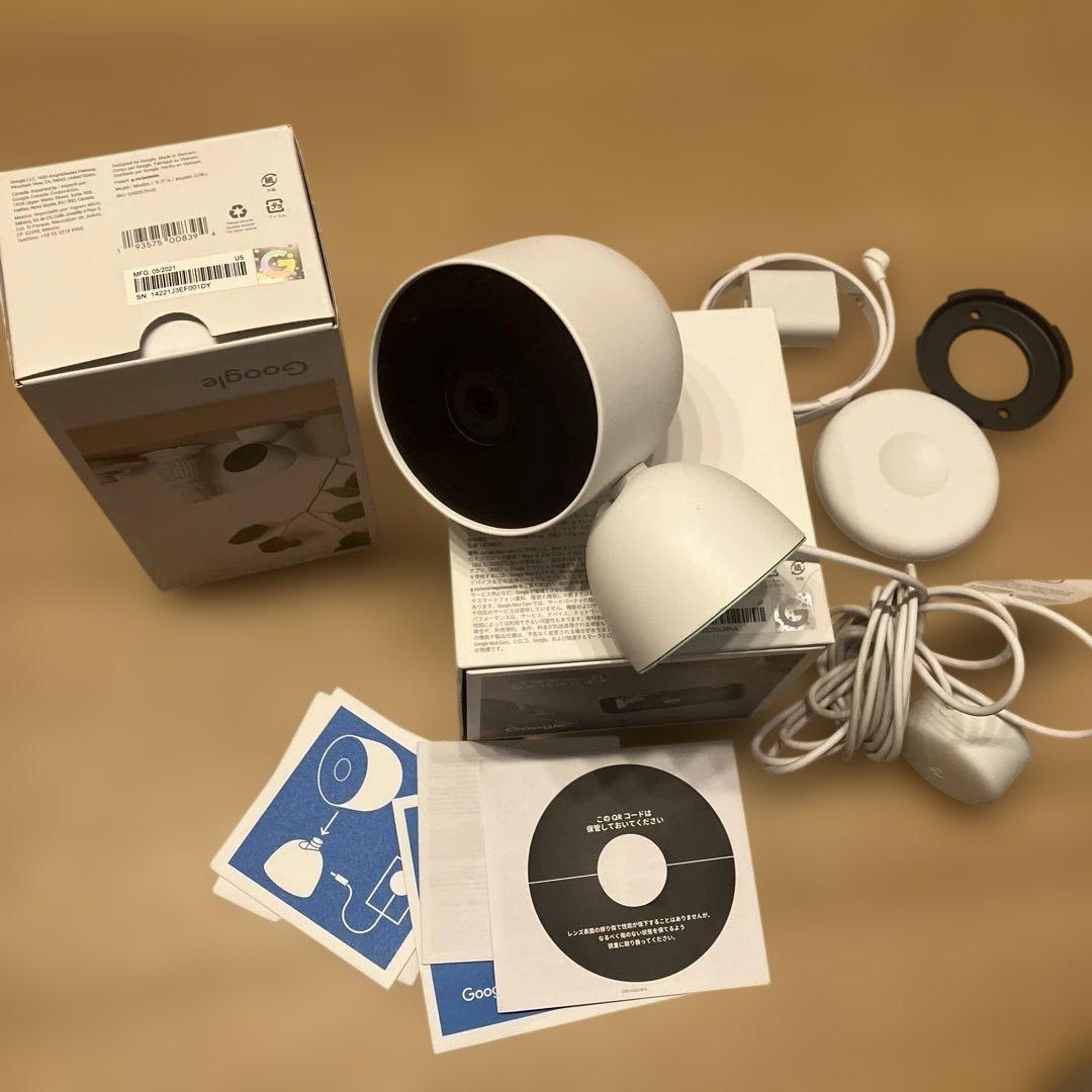 Google Nest Cam 防犯カメラ 2021年製