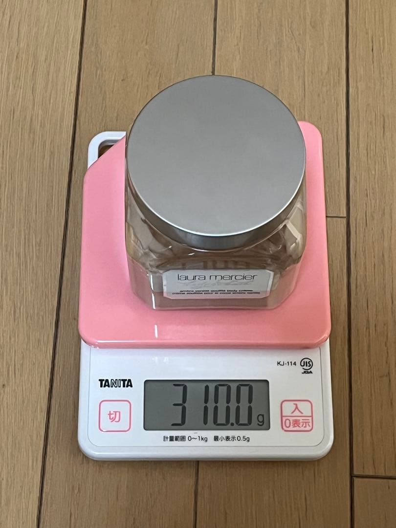 laura mercier ボディクリーム 300g アンバー・バニラ