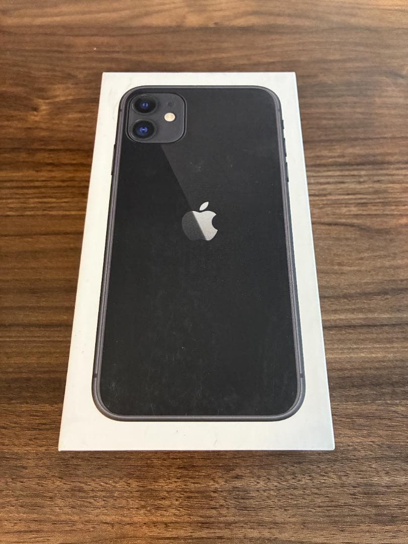 iPhone11 256GB ブラック 箱あり イヤホン付 動作確認済 本体