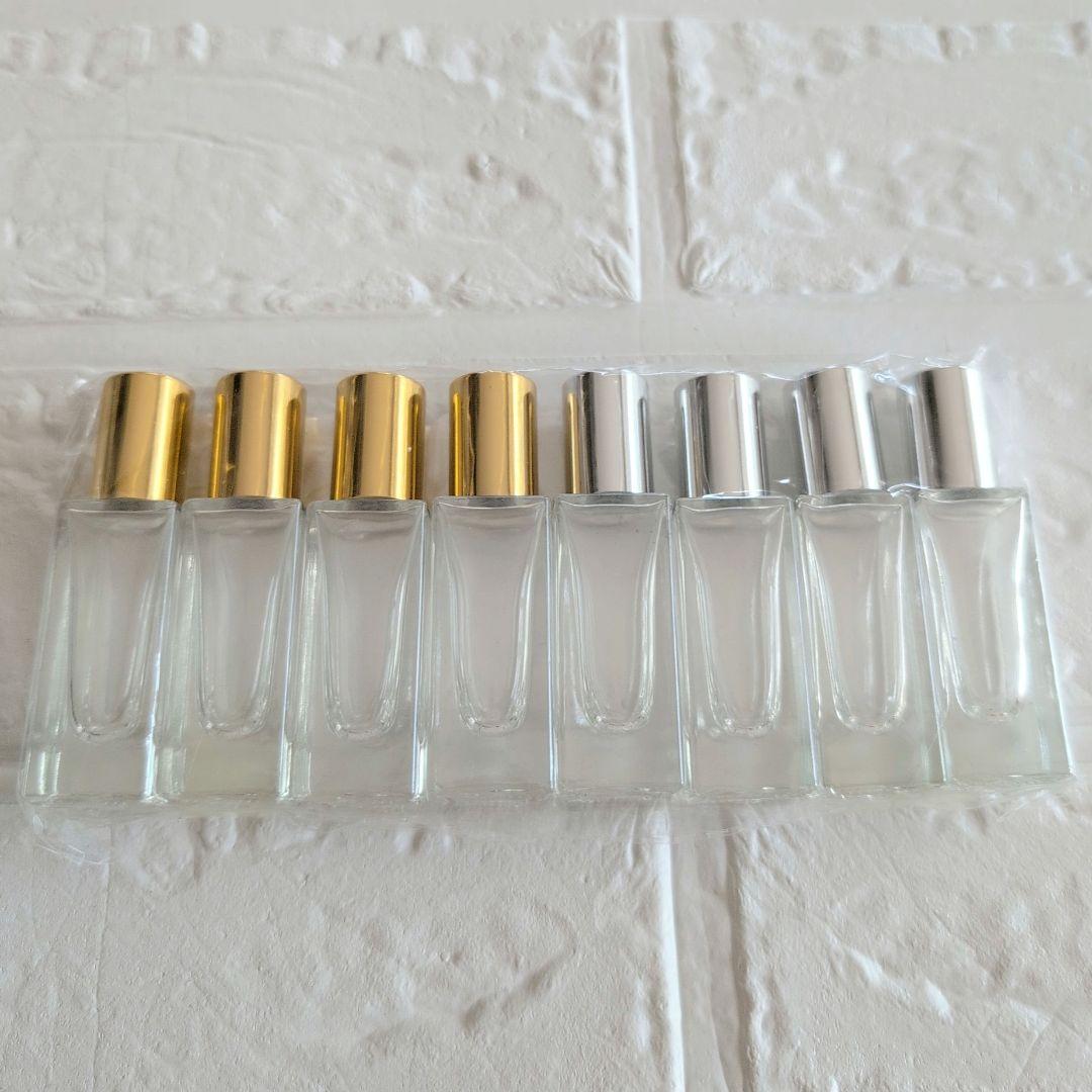 ★ロールオンボトル 7ml ローラーボトル ガラス瓶 精油 香水 小分け 8本