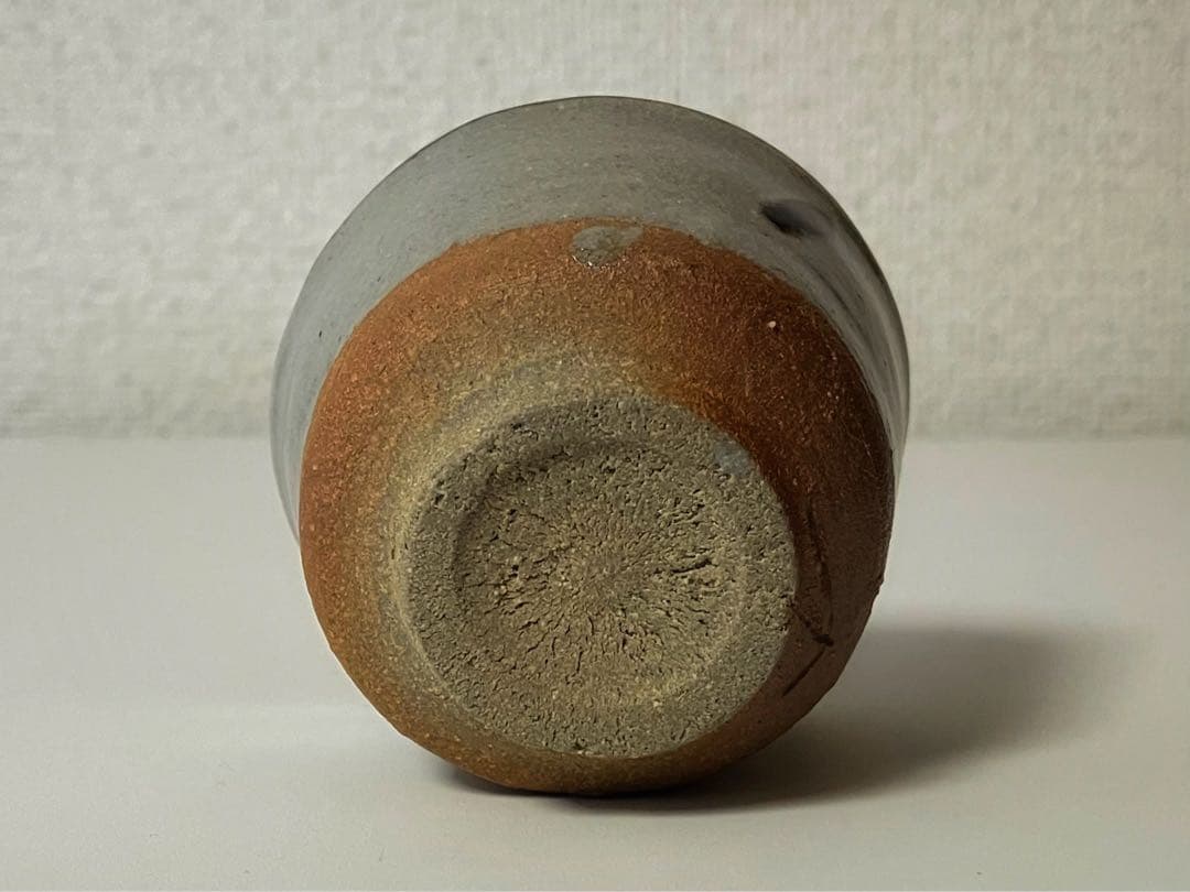 矢野直人 皮鯨ぐい呑 唐津焼 酒呑 盃 酒器 古唐津 共箱 新品未使用