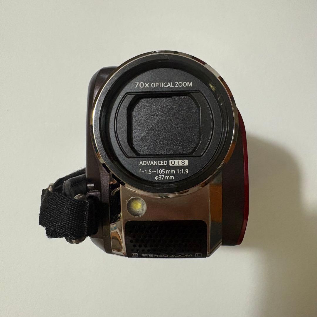 Panasonic SDR-H80 レッド 動作確認済 HDDビデオカメラ