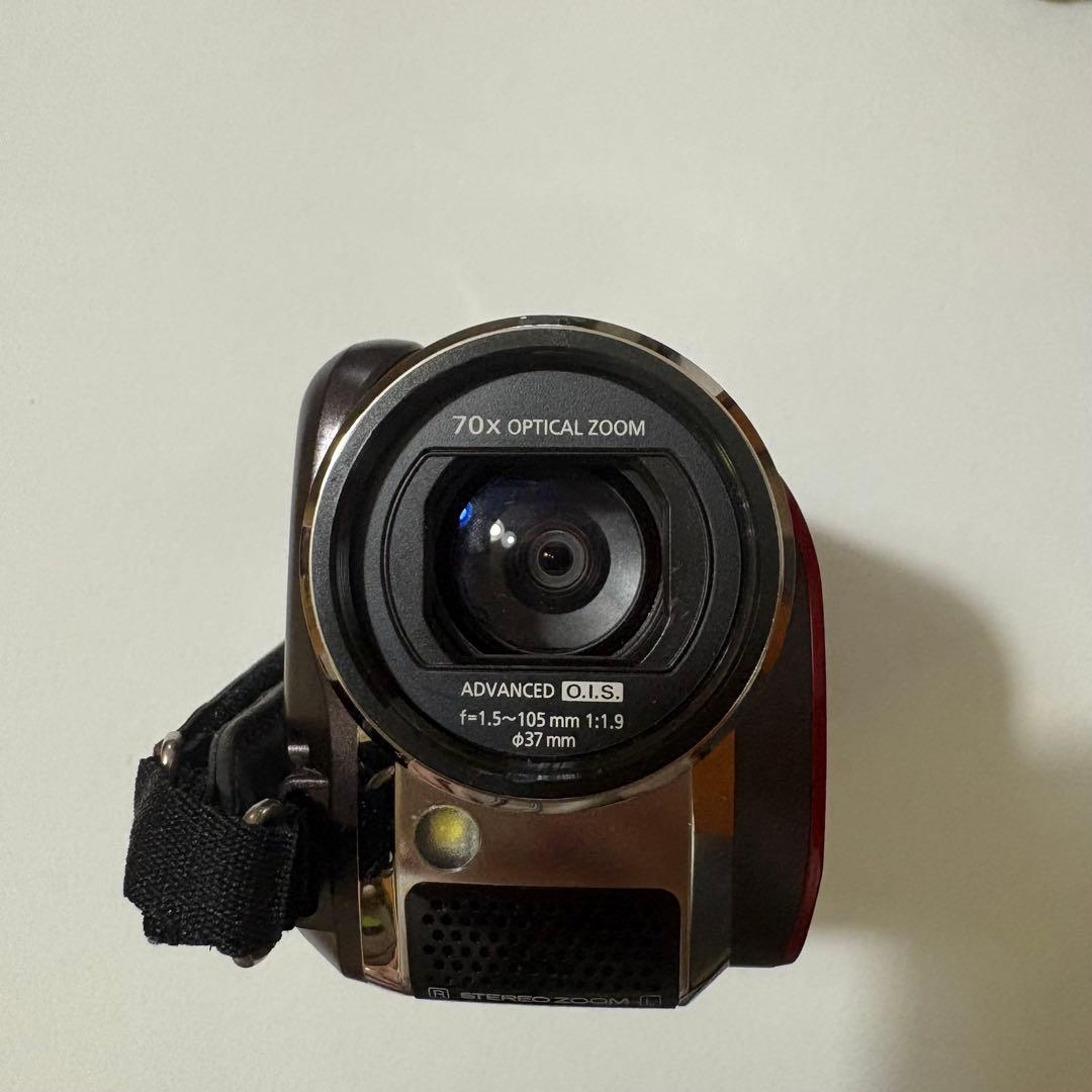 Panasonic SDR-H80 レッド 動作確認済 HDDビデオカメラ
