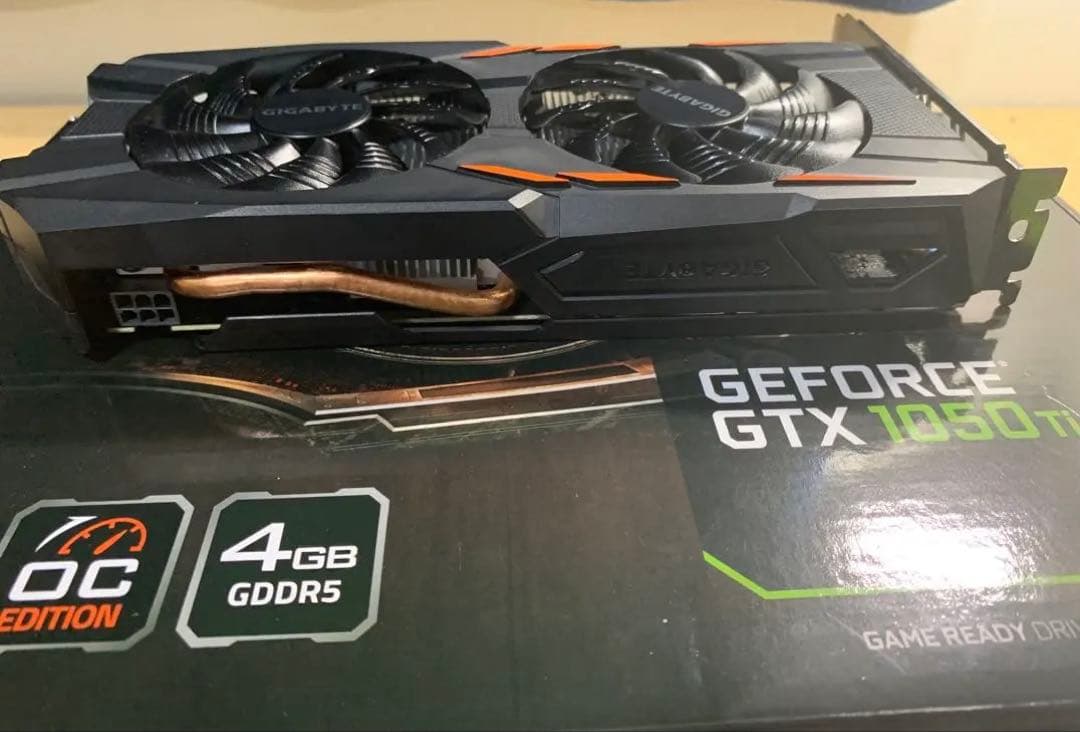 【美品】GIGABYTE GTX 1050 Ti 4GB