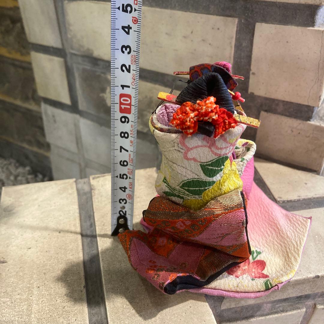 正絹　ハンドメイド　人形