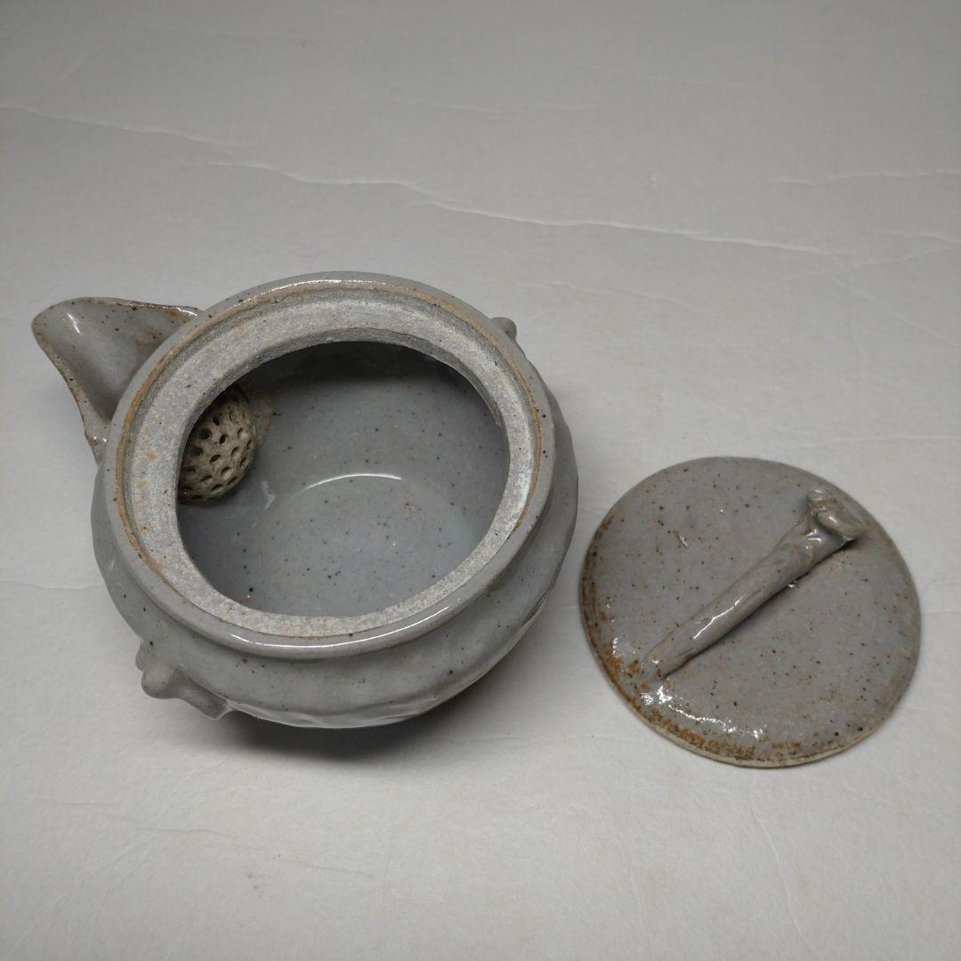 砥部焼 友澤波六造 手びねり 玉露 茶器揃 共箱