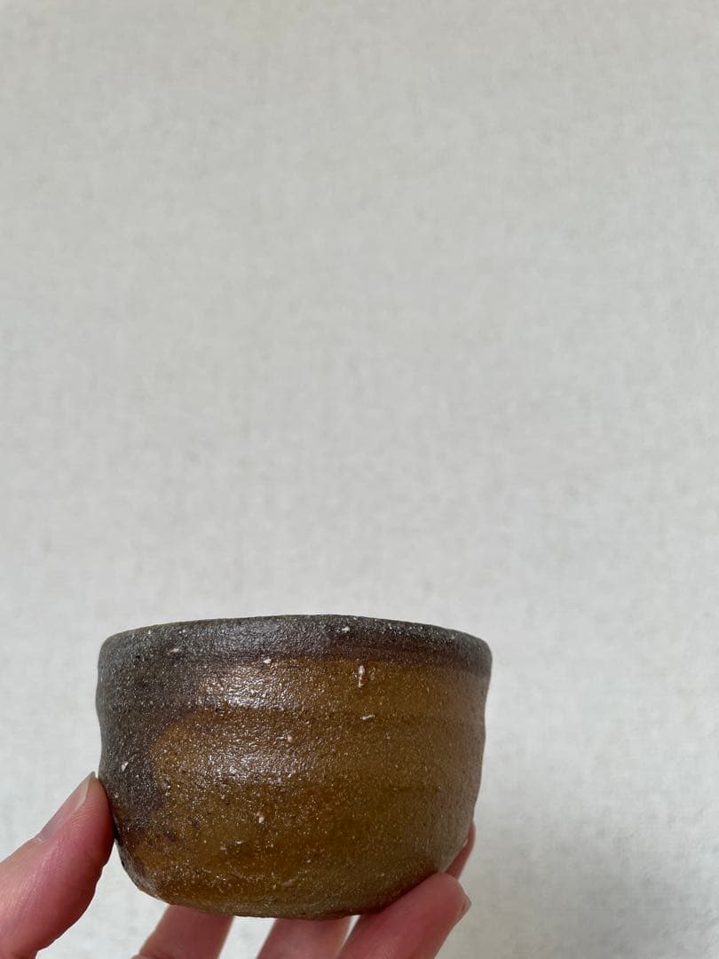 國吉清尚 作　白土　ぐい呑
