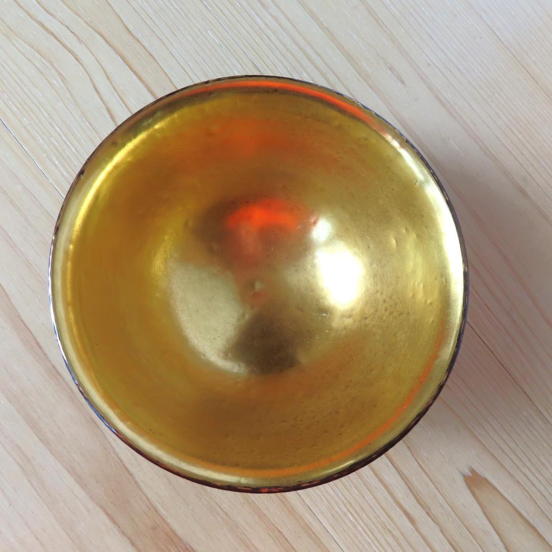 茶道具　庸　金椀