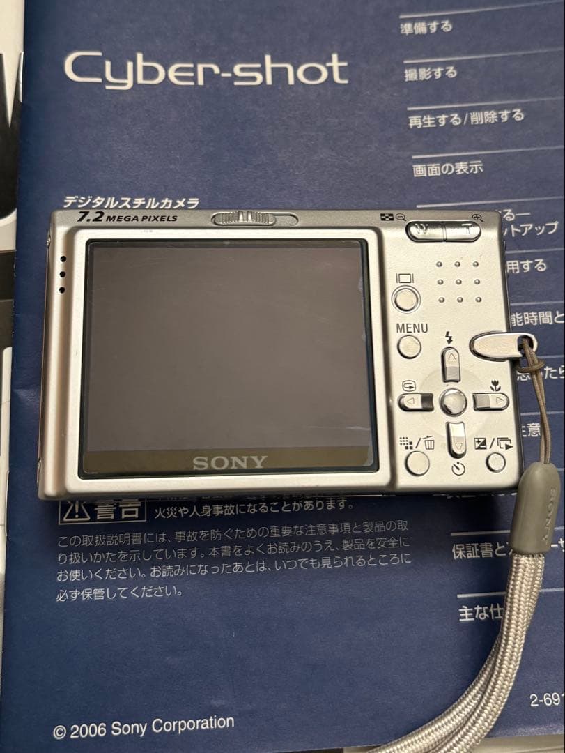 美品 SONY Cyber-shot DSC-T10 動作確認済み 付属品付き