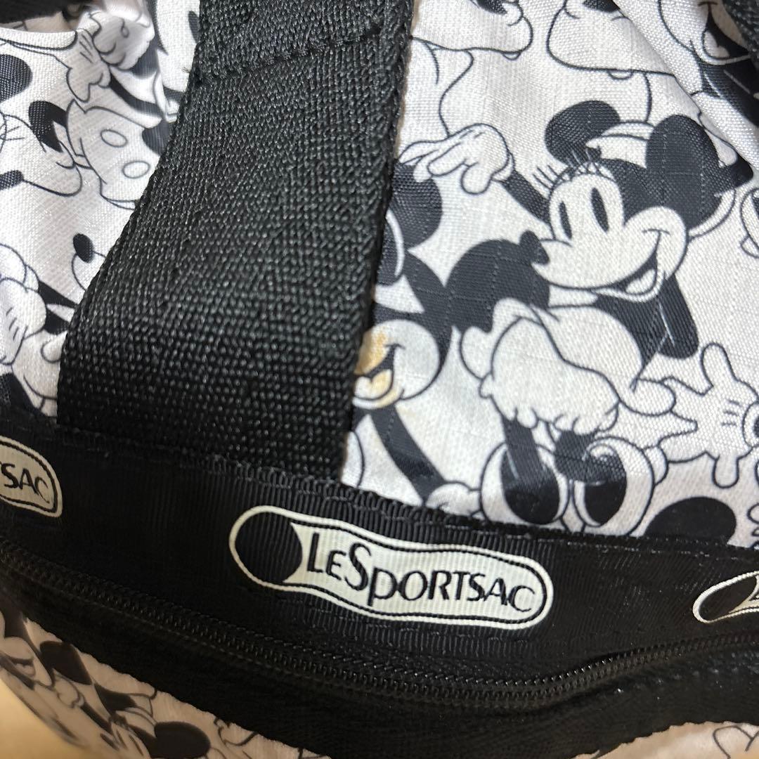 レスポートサック ディズニー ボストンバッグ 旅行バッグ 白 ホワイト
