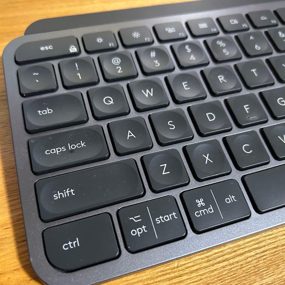 ロジクール キーボードKX800 MX KEYS for Mac スペースグレイ