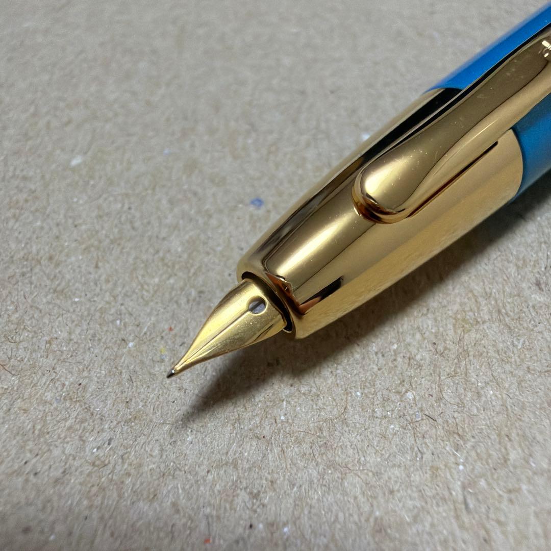 新品 限定 PILOT パイロット キャップレス 万年筆 アクアマリンブルー