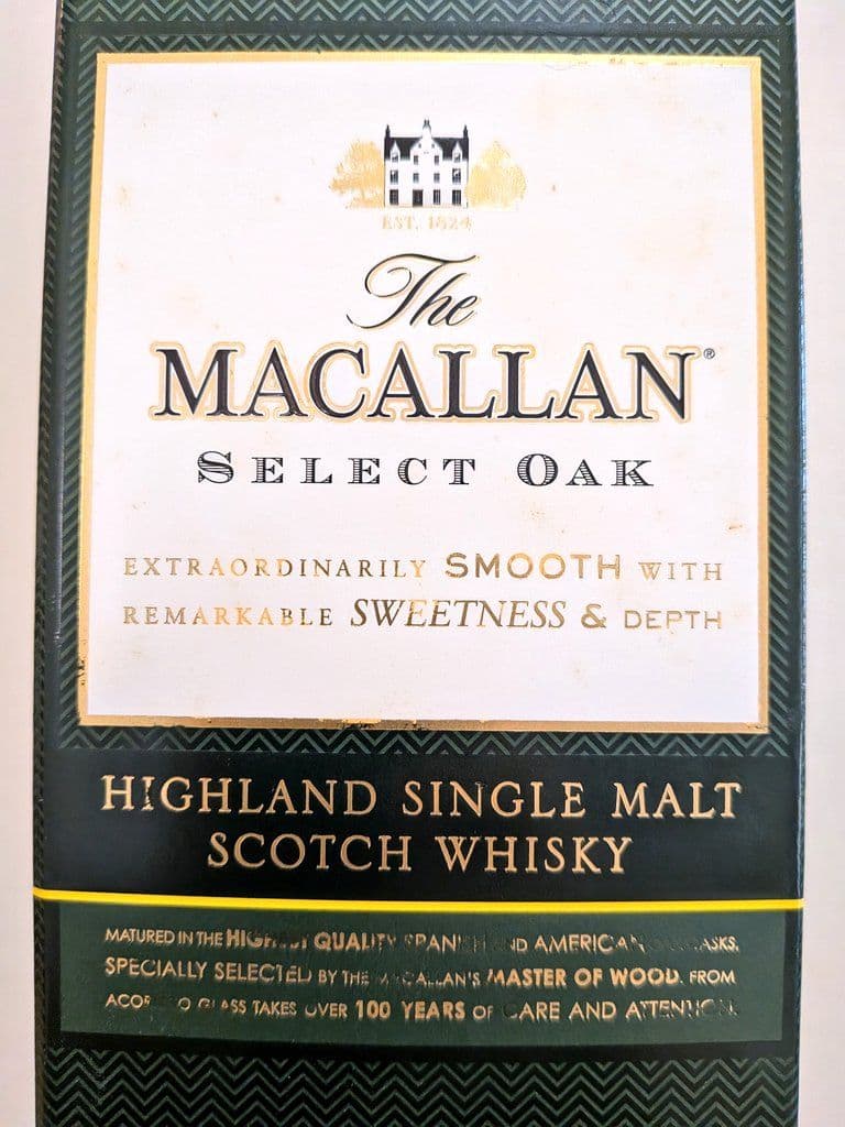 Macallan 1824 マッカランセレクトオーク　ウイスキー