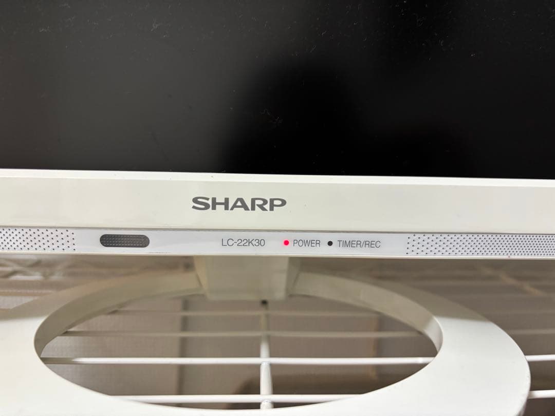 SHARP AQUOS 24型 液晶テレビ LC-24K40 ホワイト
