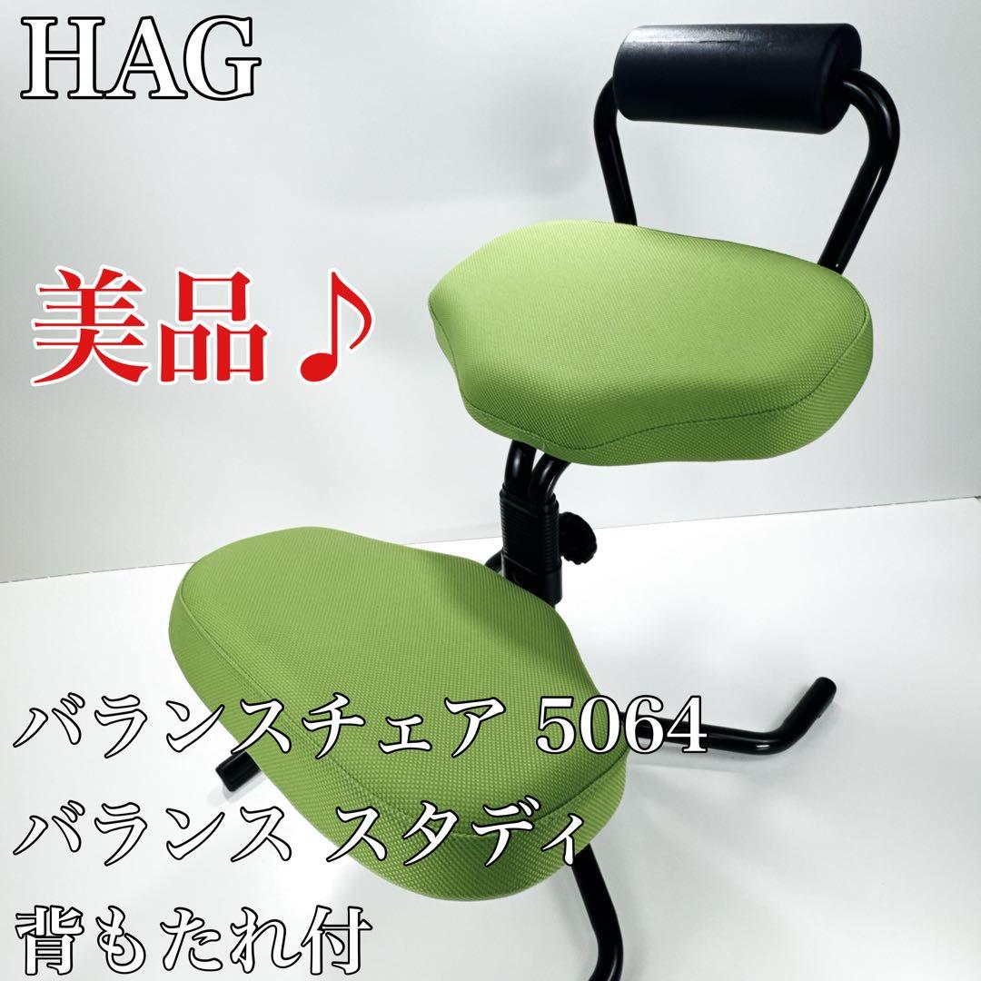 〚美品〛✦HAG バランスチェア 5064 バランス スタディ 背もたれ付✦