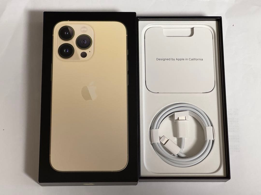 iPhone 13 PRO 128GBGB ゴールド　SIMフリー