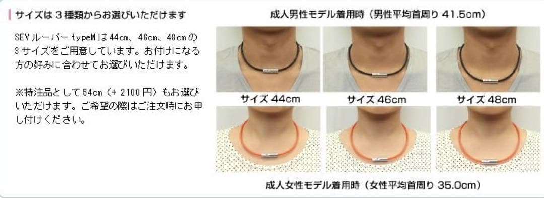 SEV Looper type M グリーン ネックレス　新品