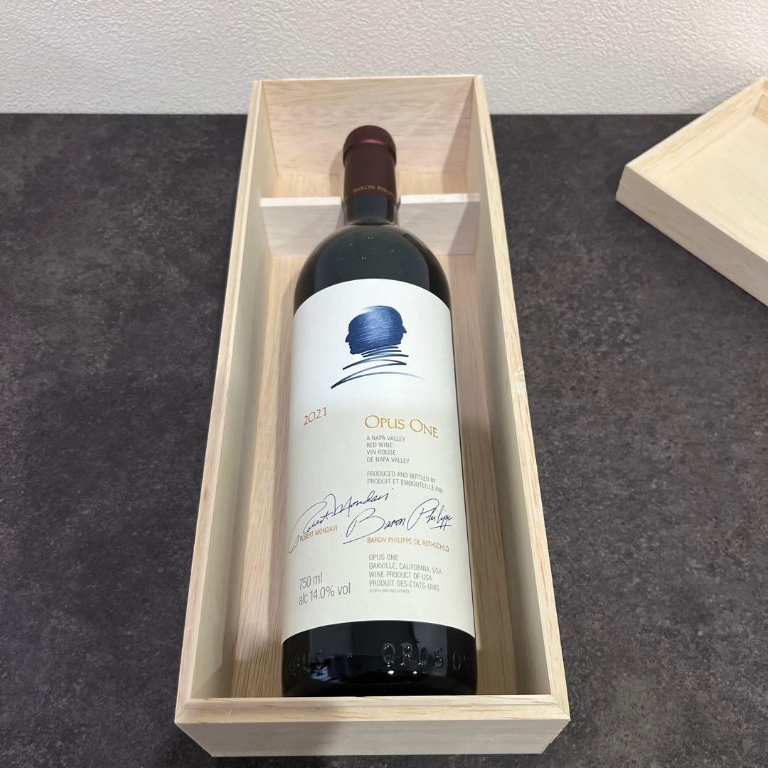 Opus One 2021 赤ワイン 750ml 木箱付き