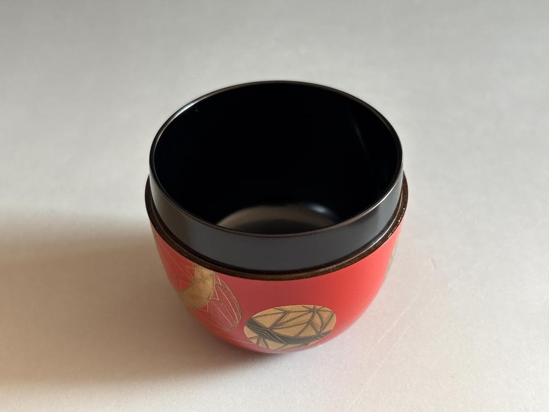 薄茶器　雄峰　手毬蒔絵　棗　茶道具