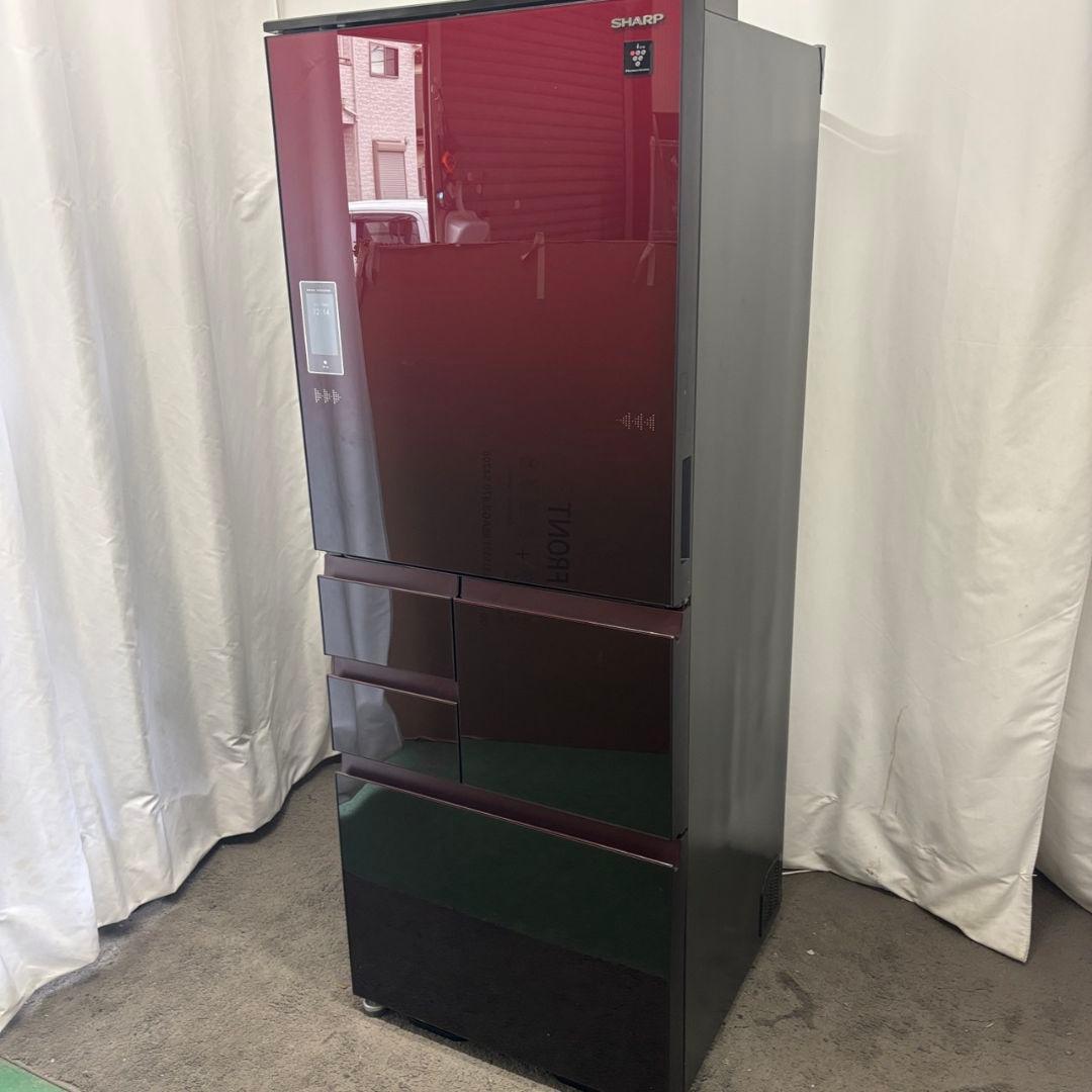 208　冷蔵庫　SHARP　大型　500ℓ-600ℓ　安い　両開き　設置無料