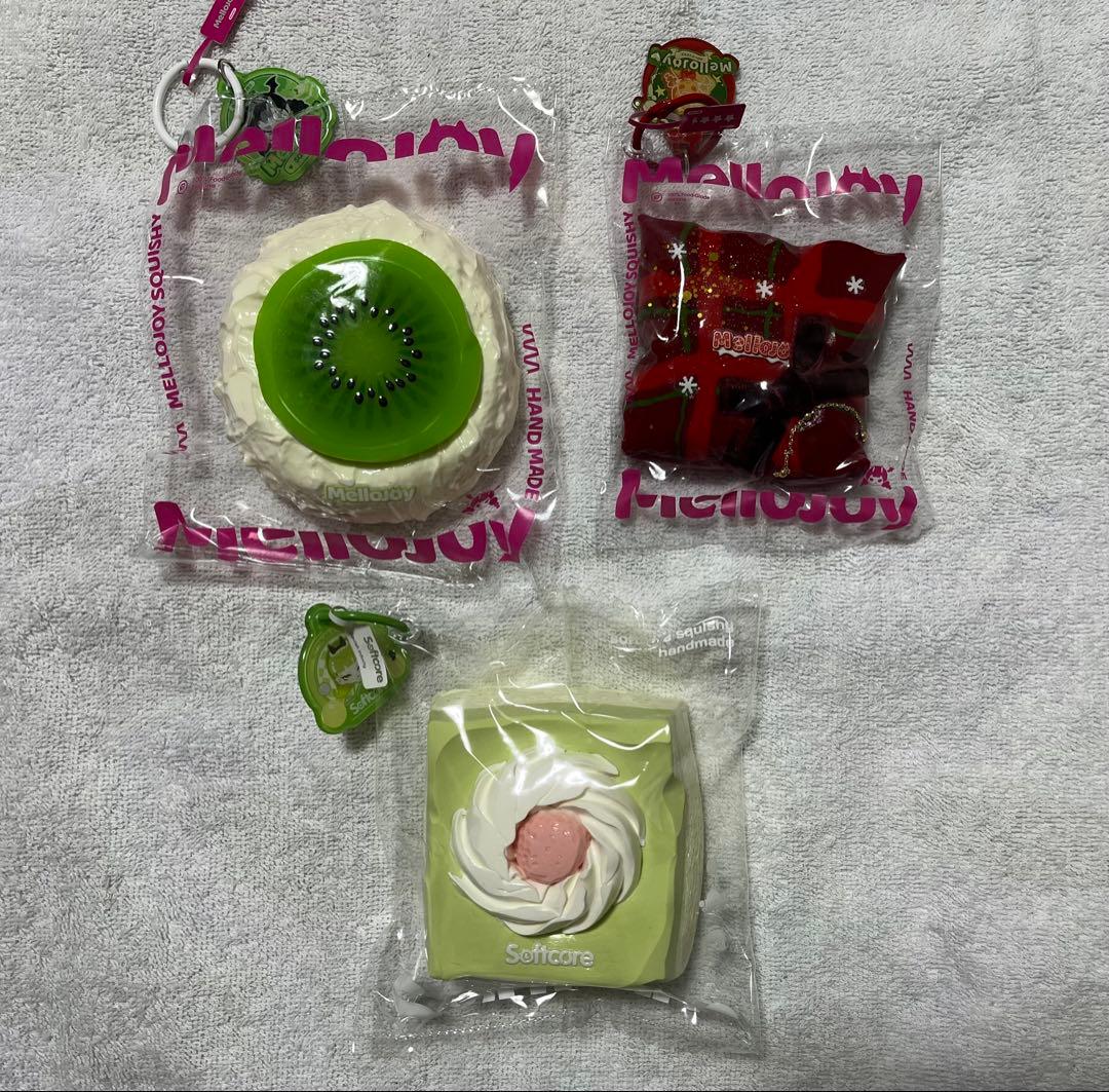 mellojoy 大福シリーズ キウイ　クリスマスクッション
