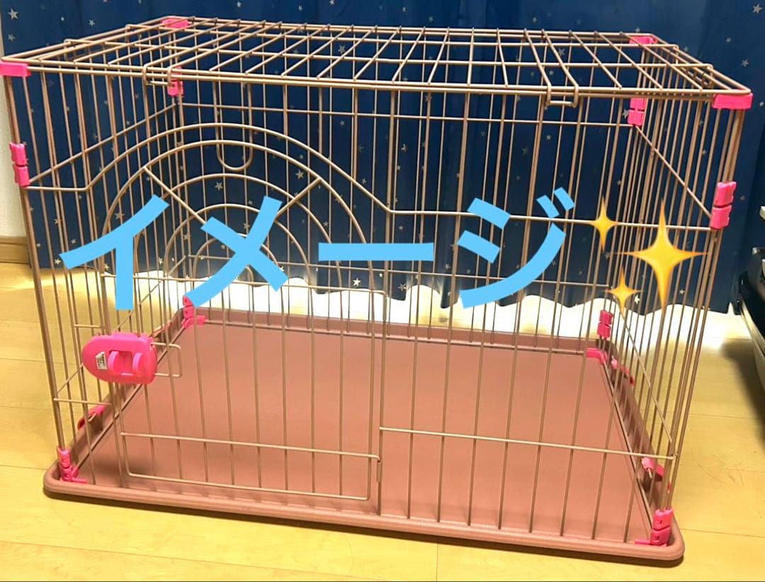 キャットケージ　キャットゲージ　3段　ケージ　ホワイト　大型 ピンク ブラウン