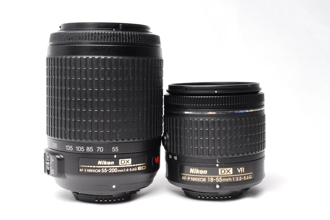 【新品級】Nikon D3400 Wレンズ 新品バッテリー２個 無線通信