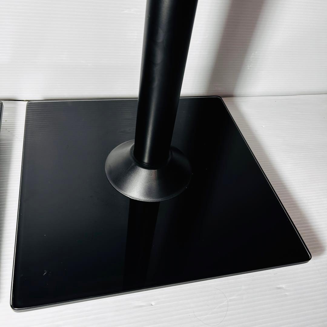 【美品】スピーカースタンド　メーカー不明　ブラック　黒
