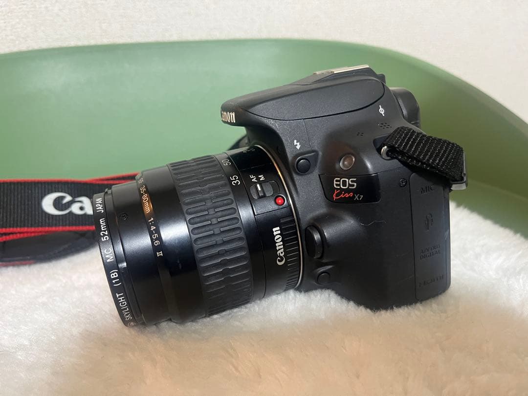 一眼レフ Canon EOS Kiss X7 レンズ3本 他付属セット