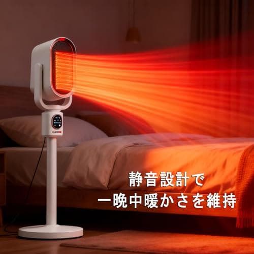 新品 セラミックヒーター ヒーター タイマー 電気 セラミックファンヒーター 省