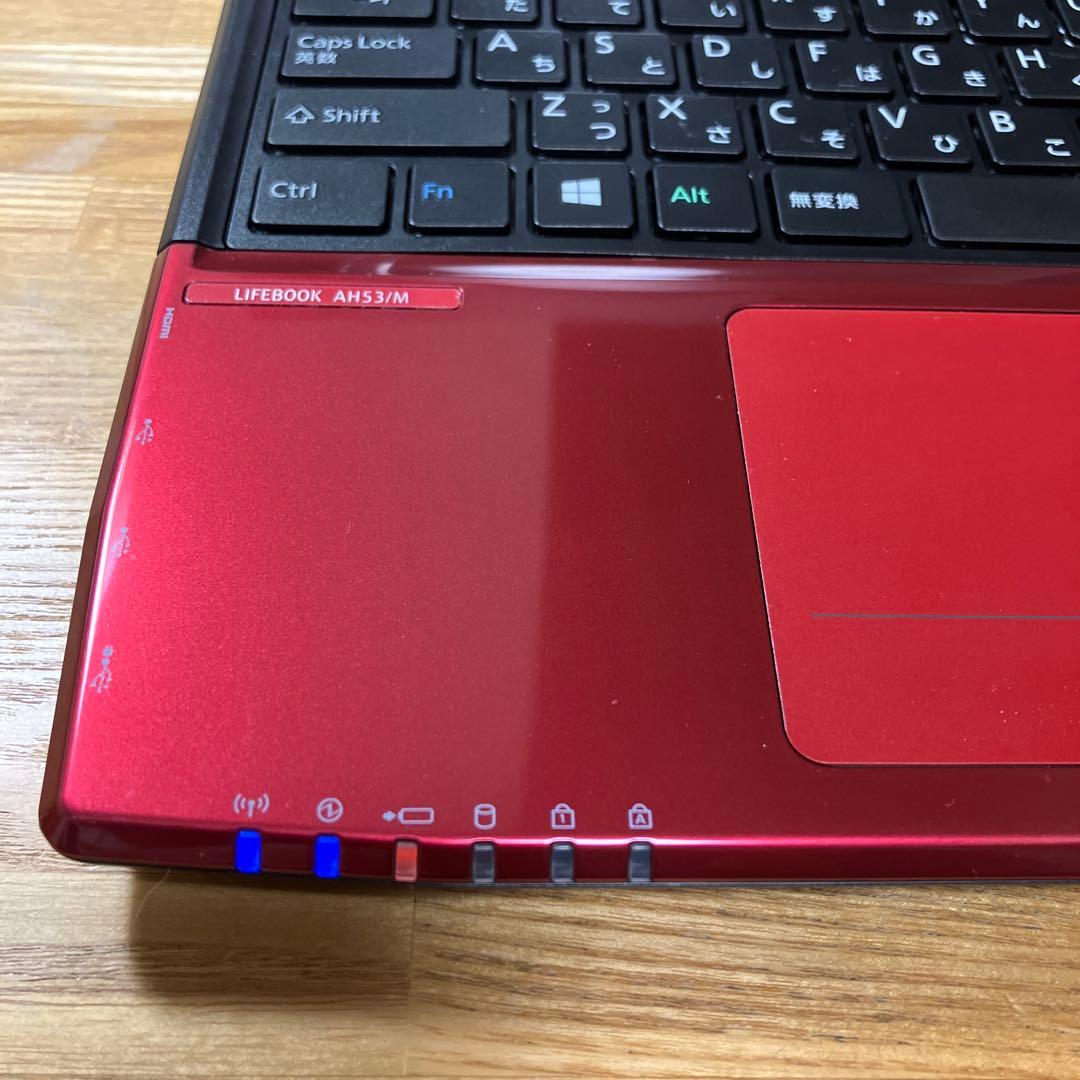 LIFEBOOK AH531/M 赤　corei7