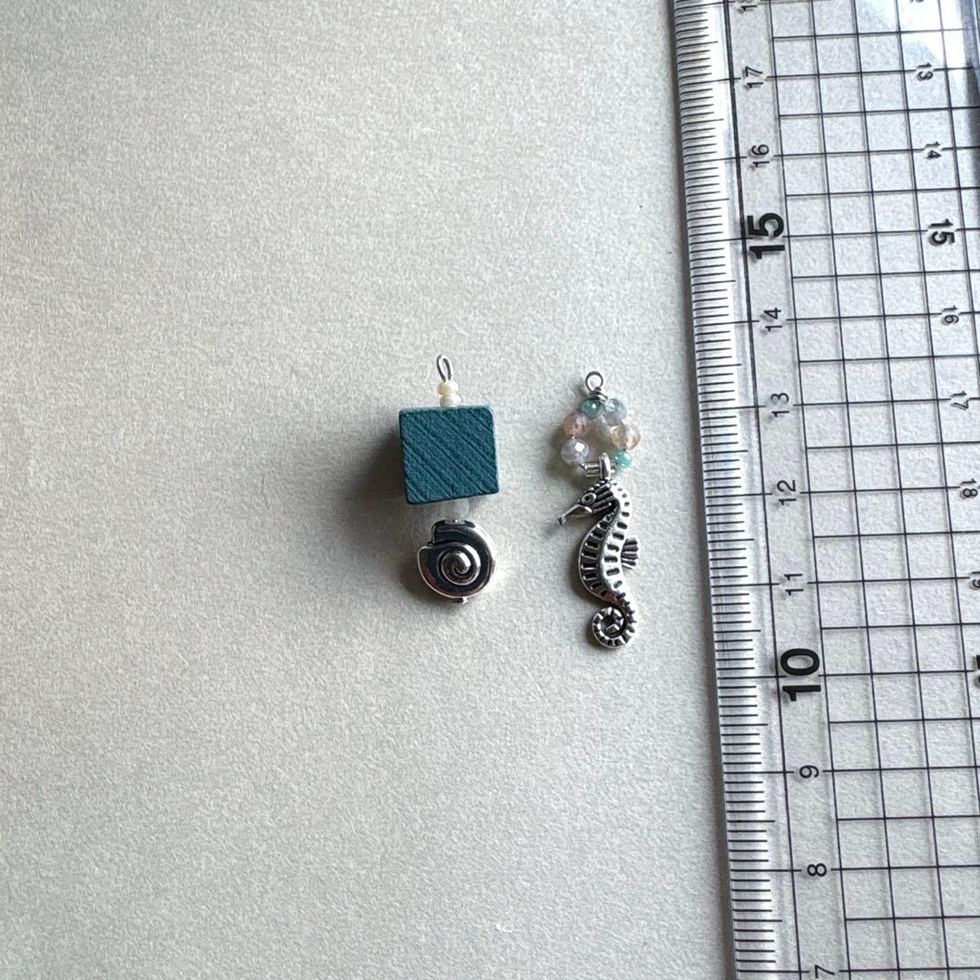 no.121 日長の海　巻貝とタツノオトシゴ