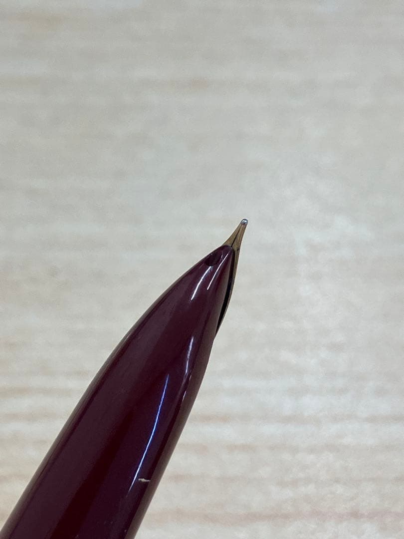 PILOT パイロット 万年筆 レディ　18K-750 銀金色　筆記用具