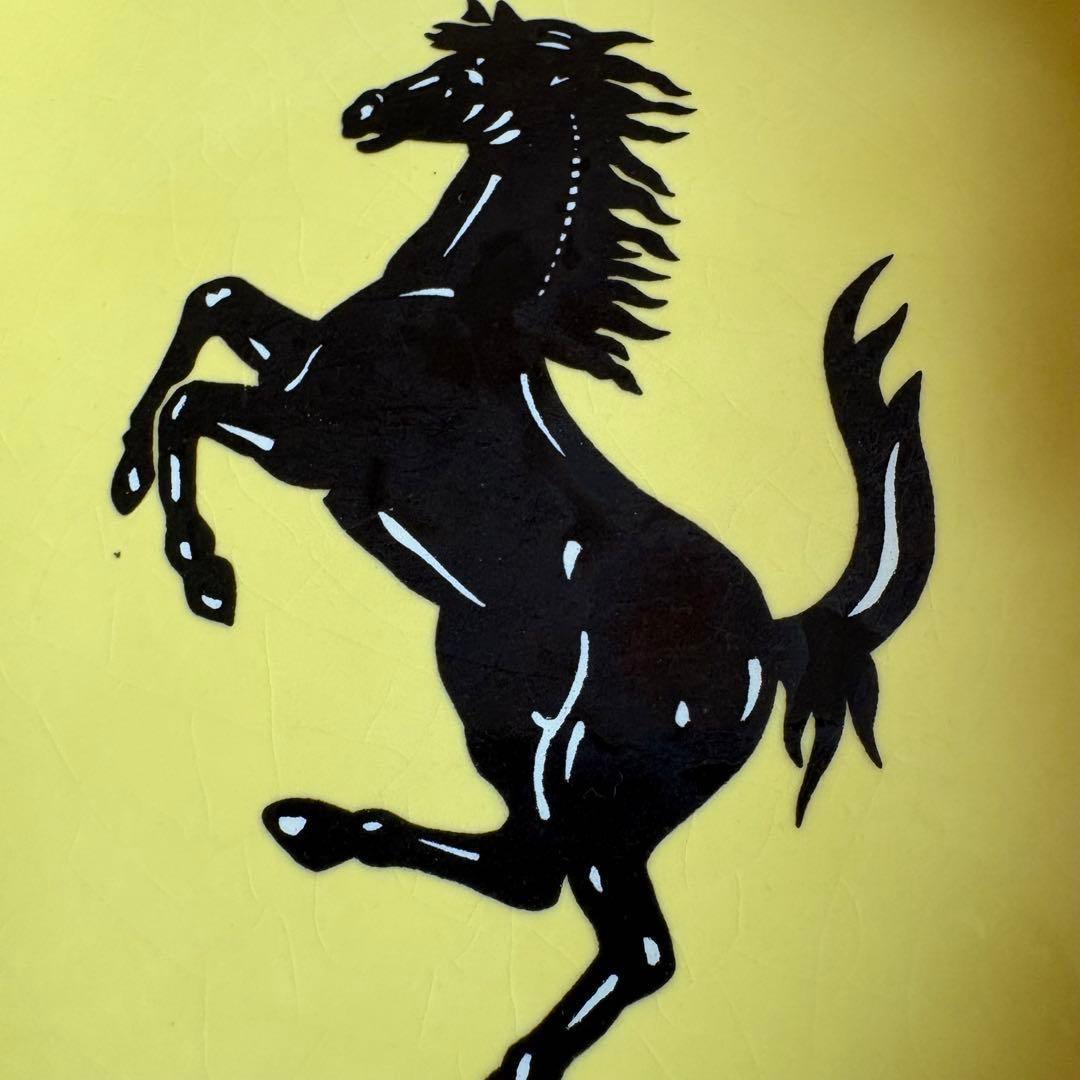 Ferrari ビトッシ製　陶器　灰皿　ヴィンテージ　フェラーリ　大サイズ