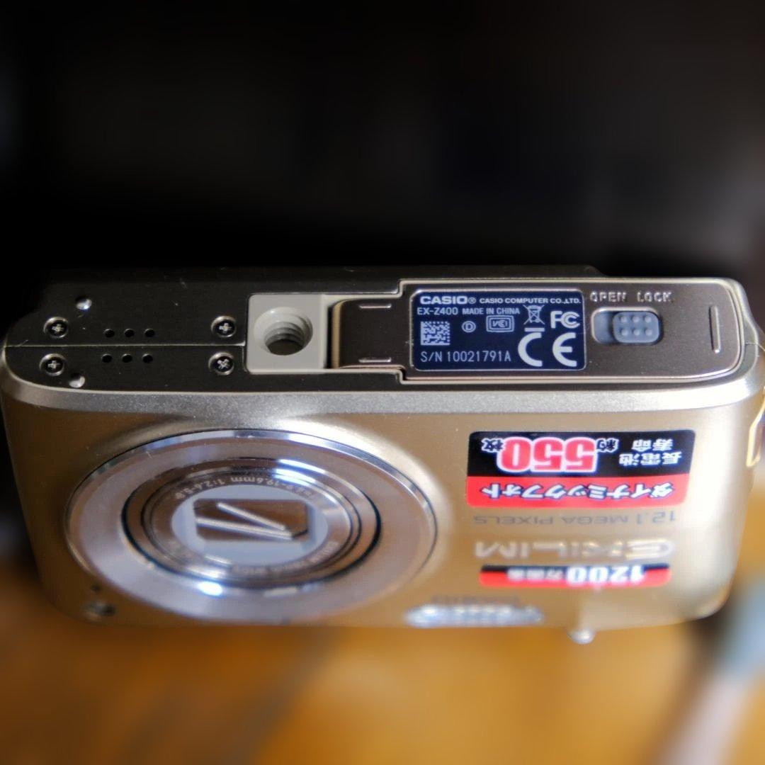 CASIO EXILIM EX-Z400 ゴールド 訳あり品