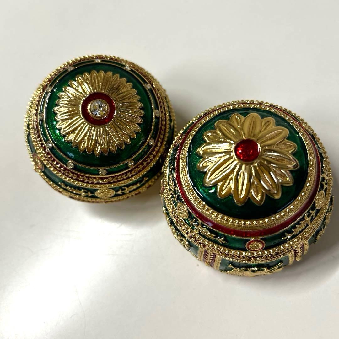 新品❣️高価美術品　インペリアル　イースターエッグ　ファベルジェの卵　ナポレオン