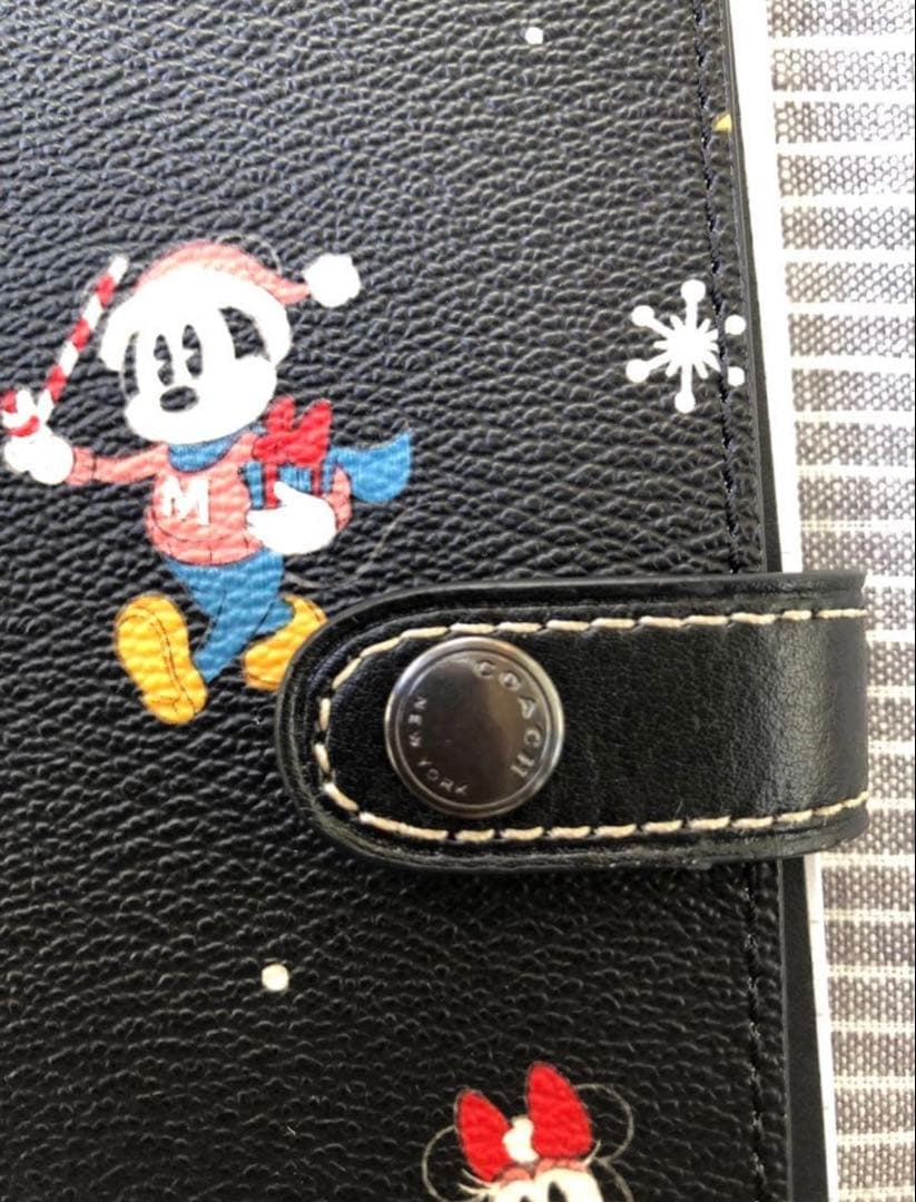 新品　COACH ディズニーコラボ　ミッキー　ノート