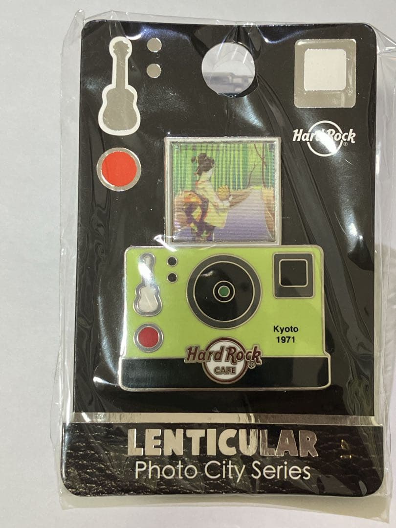 ハードロックカフェ ピン　Lenticular Camera Pin 5個