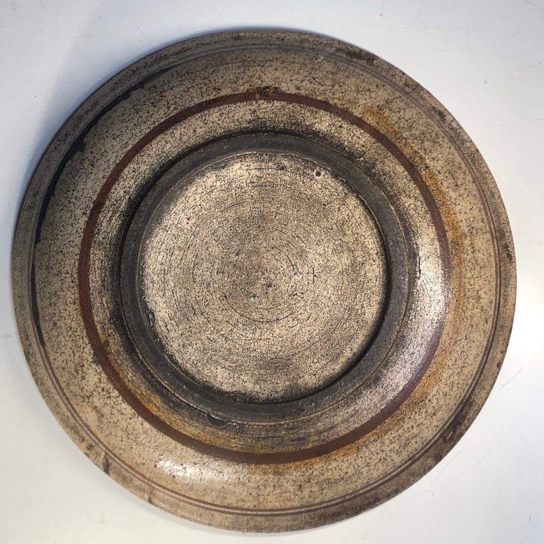 古瀬戸　絵瀬戸　八寸皿　25.3cm