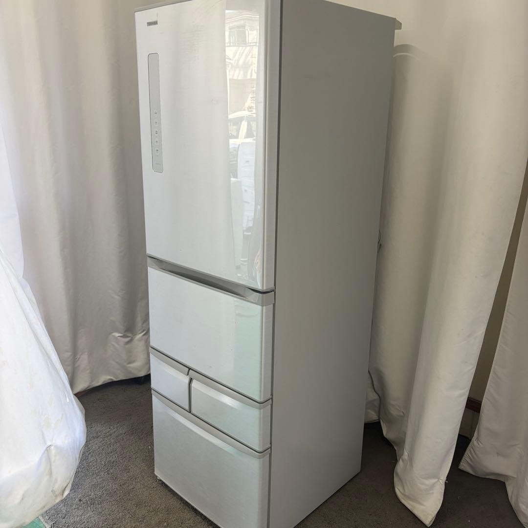 232⭕️冷蔵庫　安い　東芝　大型　400ℓ-500ℓ　設置無料　右開き　自動製氷