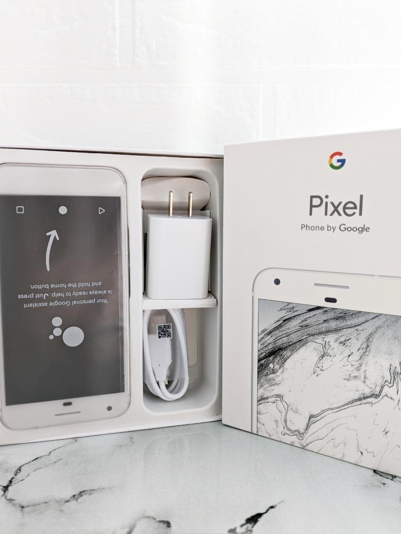 04【白】★特価★Google Pixel XL初代 128GB（日本未発売）