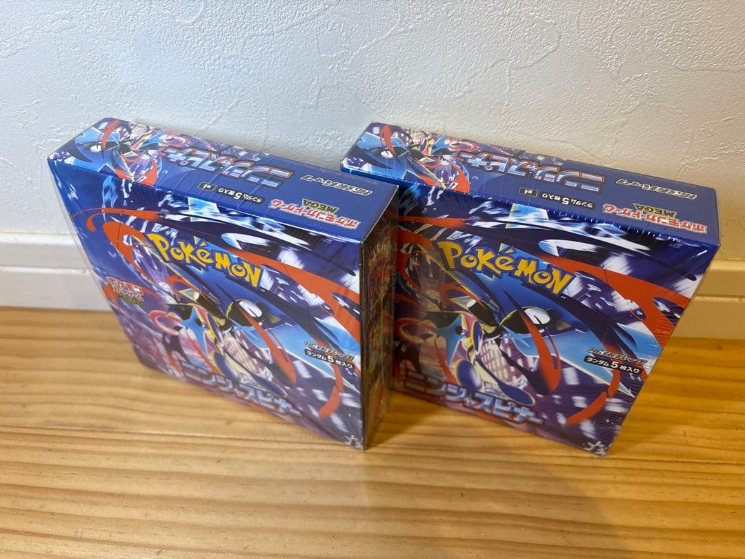 【限定⭐️値下げ】ポケモンカードゲーム　ニンジャスピナー シュリンク付き‼︎