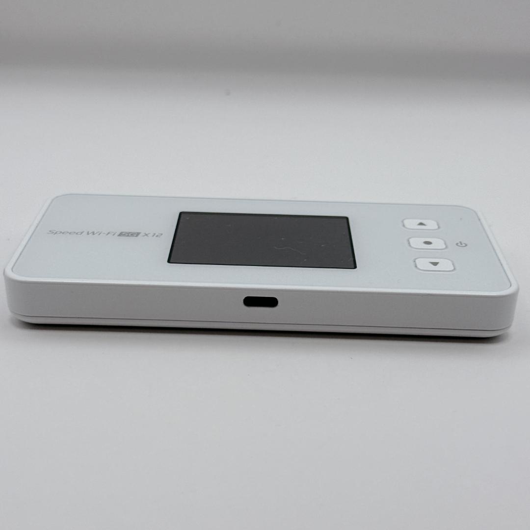 【美品】NEC Speed Wi-Fi 5G X12 モバイルルーター