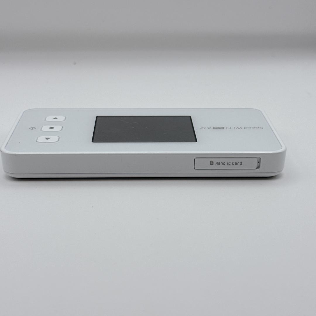 【美品】NEC Speed Wi-Fi 5G X12 モバイルルーター