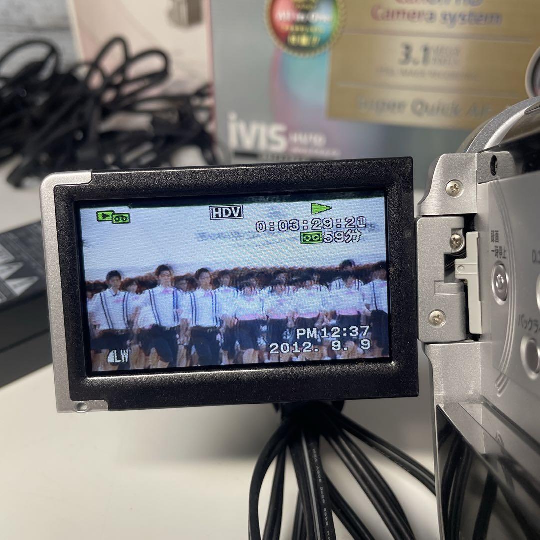 【訳あり】Canon ハイビジョンデジタルビデオカメラ iVIS HV10