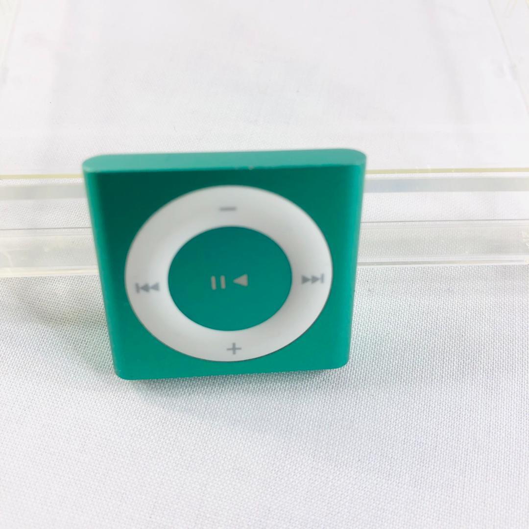 【美品】 iPod shuffle 4世代 新品バッテリー100％に交換済　緑