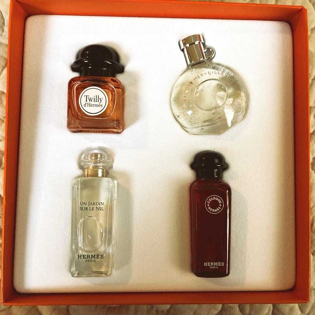 エルメス 香水 7.5ml 4本セット ギフトボックス