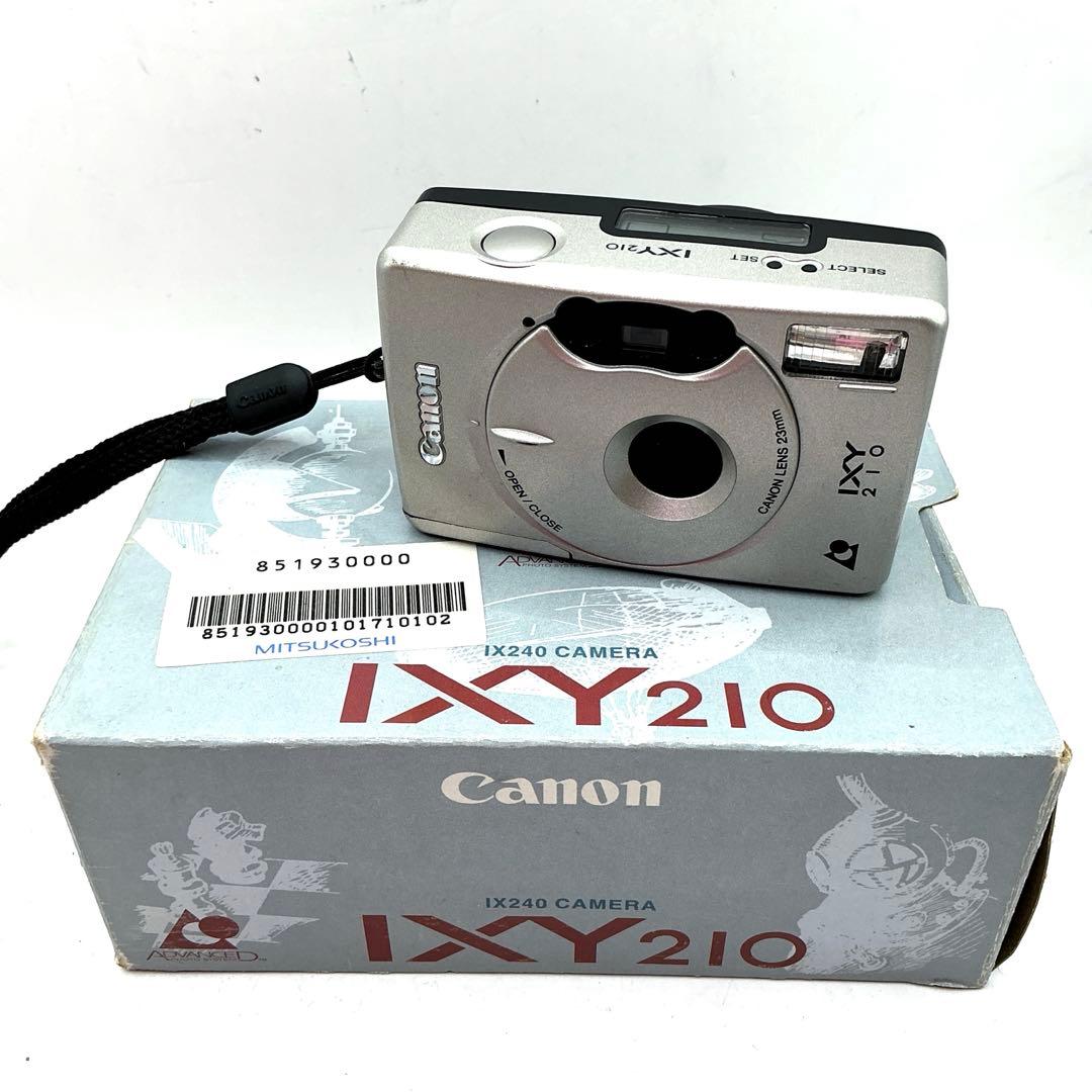 Canon IXY 210 フィルムカメラ 箱付き 付属品完備 APS