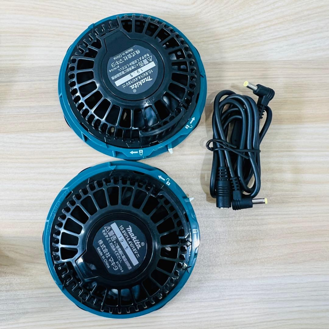 美品 makita 空調服セット サイズM ファン バッテリー　インナー ベスト